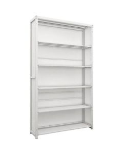 K1 type Light-Duty Antibacterial-Coated High-density storage Shelving(with Back panel and Side panel)(Weight Capacity:100kg per Shelf)(Height:2200mm) 1อัน