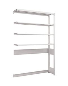 K1 type Light-Duty Antibacterial-Coated High-density storage Shelving(Open bottom type)(Weight Capacity:100kg per Shelf)(Height:1900mm) 1อัน