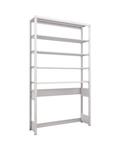K1 type Light-Duty Antibacterial-Coated High-density storage Shelving(Open bottom type)(Weight Capacity:100kg per Shelf)(Height:2200mm) 1อัน