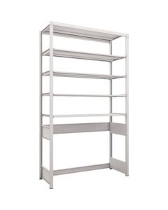 K1 type Light-Duty Antibacterial-Coated High-density storage Shelving(Open bottom type)(Weight Capacity:100kg per Shelf)(Height:2200mm) 1อัน