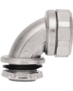 คอนเนคเตอร์สำหรับ Keiflex สำหรับการเชื่อมต่อแบบน็อคเอาท์ พร้อมเกลียวท่อขนาน ชนิด 90°