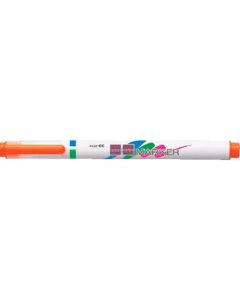 Fluorescent Marker Single Orange ถุงละ 10เส้น