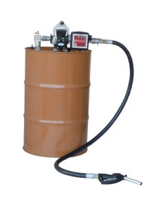 ปั๊มดรัมไฟฟ้าพร้อมมิเตอร์วัดการไหล (100V) น้ำมันก๊าด