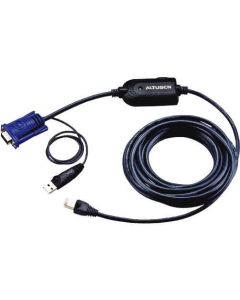 โมดูลคอมพิวเตอร์ (ชนิดรวมสาย LAN) สำหรับสวิตช์ KVM USB/เมทริกซ์