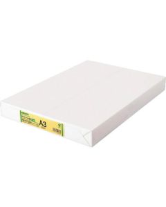 กระดาษสี PPC (กระดาษทั่วไป) 64 g/m2 A3 500 แผ่น สีเหลือง