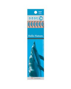 ดินสอเขียน 2B Hello Nature Dolphin