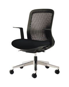 เก้าอี้สำนักงาน ลอง KB-TR62SEL BK (41620)