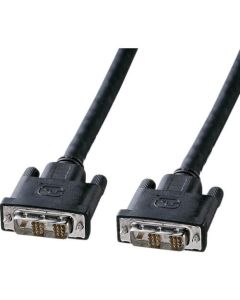 สาย DVI single link สายสีดำ ยาว 10 ม