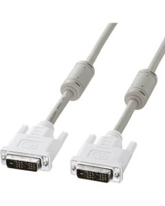 สาย DVI single link สายสีเทา ยาว 2 ม