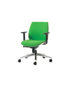 เก้าอี้สำนักงาน เก้าอี้ตัวยู KD-UC55SEL สีเหลืองทอง (630962)