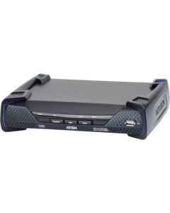 ตัวรับสัญญาณขยาย IP-KVM/เข้ากันได้กับ HDMI/4K/จอแสดงผลเดียว