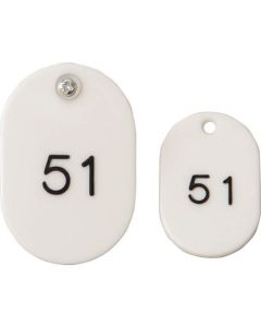 Cloakroom Number Ticket กล่องละ 50ชุด