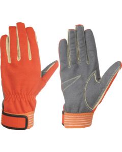 ถุงมือกันภัยสำหรับกิจกรรมภัยพิบัติ (ถุงมือใยอะรามิด) KG-120 สีส้ม