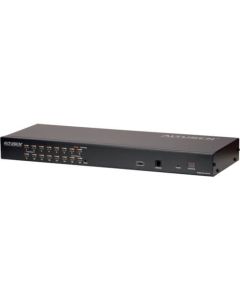 16-Port Cat 5KVM Switch W/Daisy-Chain 1อัน