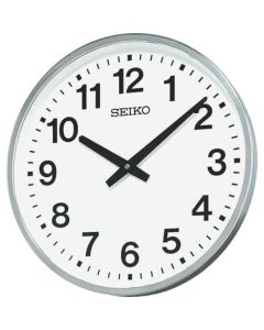 Large Type Outdoor Wall Clock