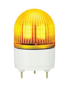 ไฟแสดงสถานะ LED ชนิด KHE Φ100 กะพริบ/ของเหลว/ไฟกะพริบ สีเหลือง