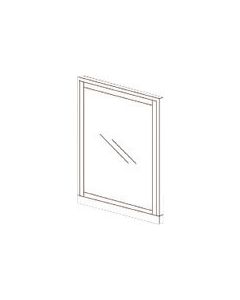 KI แผงกระจกใส KI-1216G LGY (681058)