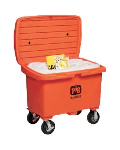 PIG HazMat Spill Kit in High-Visibility Storage Chest