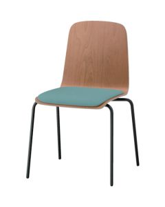 Knot work back seat integrated stacking chair (back seat color Rustic Beach M)