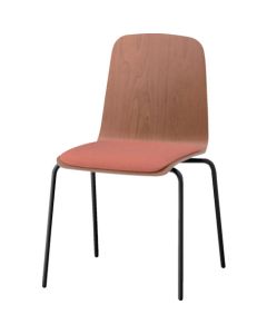 Knot work back seat integrated stacking chair (back seat color Rustic Beach M)