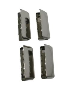 ก้ามปูเทอร์มินอลข้อต่อฟิตติ้งโลหะ 25.5mm x 10mm