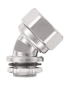 การเชื่อมต่อที่น่าพิศวงของตัวเชื่อมต่อ Keiflex 45° พร้อมเกลียวท่อขนาน