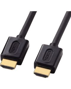 สาย HDMI ความเร็วสูงที่รองรับอีเทอร์เน็ต (สีดำ ยาว 1.5 ม.)