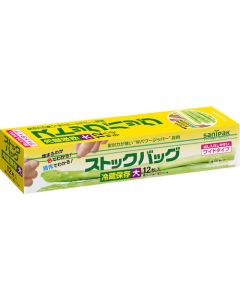 ถุงสต็อค (L) 12 ใส 0.040 มม