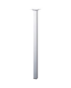 Smart leg ขาเหลี่ยม 25 x 25 x 500 มม. สีเงิน