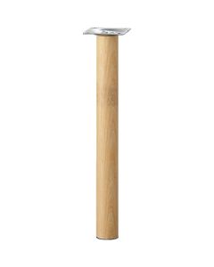Smart Leg ไม้ขากลม 32.8 x 300 มม. สีเงิน