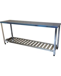 Stainless Steel Workbench (slatted shelf board type/SUS430)