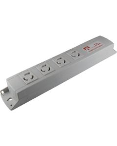 แบบตะขอ ก๊อก OA 4 จุด กราวด์ไร้สาย 2P15A250V