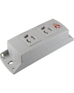 ประเภทการยึด OA tap 2 จุดกราวด์ไร้สาย 2P15A125V