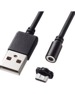 สาย microUSB แบบถอดแม่เหล็กได้ขนาดกะทัดรัดเป็นพิเศษ ยาว 1 ม