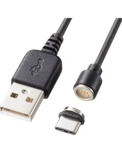 สายแม่เหล็ก USB Type-C (ข้อมูลและการชาร์จ) ยาว 1 ม