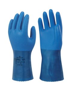 ถุงมือกันบาด KV-660 สีน้ำเงิน ไซส์ M