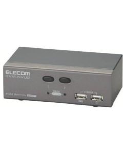 ตัวสลับ PC ที่รองรับ USB รองรับ D-sub / สลับระหว่าง 2 อุปกรณ์