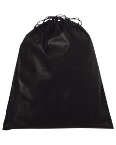 กระเป๋าหูรูดด้านในผ้าไม่ทอ S สีดำ