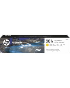 HP 981Y Extra High Yield Yellow Original PageWide Cartridge 16K