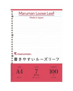 A4 ลอนคลาย 7มม. 100 แผ่น