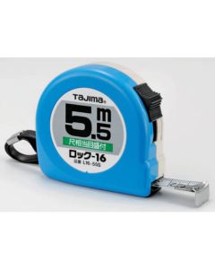 ตลับเมตร LOCK 16mm x 5.5m พร้อมหน่วย Shaku