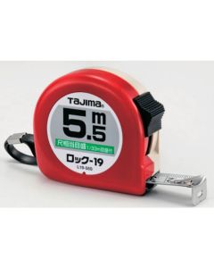 ตลับเมตร LOCK 19mm x 5.5m พร้อมหน่วย Shaku