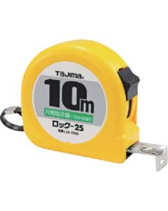 ตลับเมตร LOCK 25mm x 10m พร้อมหน่วย Shaku