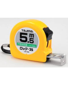 ตลับเมตร LOCK 25mm x 5.5m พร้อมหน่วย Shaku