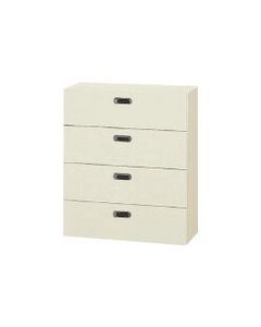 LX-5 ที่เก็บของด้านข้าง 4 ชั้น L5-A105H-4 LGY (615966)