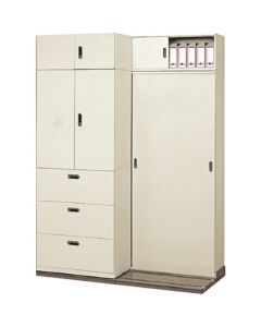 LX-5 บานเลื่อน ชั้นวางตายตัว L5-T30S LGY (615241)