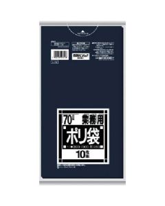 L-72L series 70L หนาพิเศษ ดำ 10 แผ่น