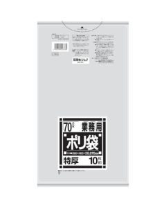 L78G ถุงพลาสติกหนาทนทาน 70L