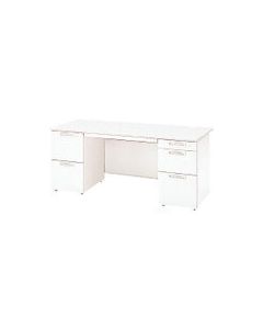 โต๊ะทำงานแขนคู่ LA LA-167D-32 WS/W4 (671301)