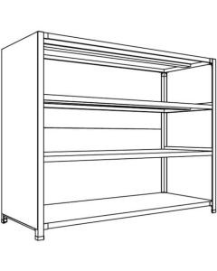 Closed Shelving (Height : 1200mm) 1อัน
